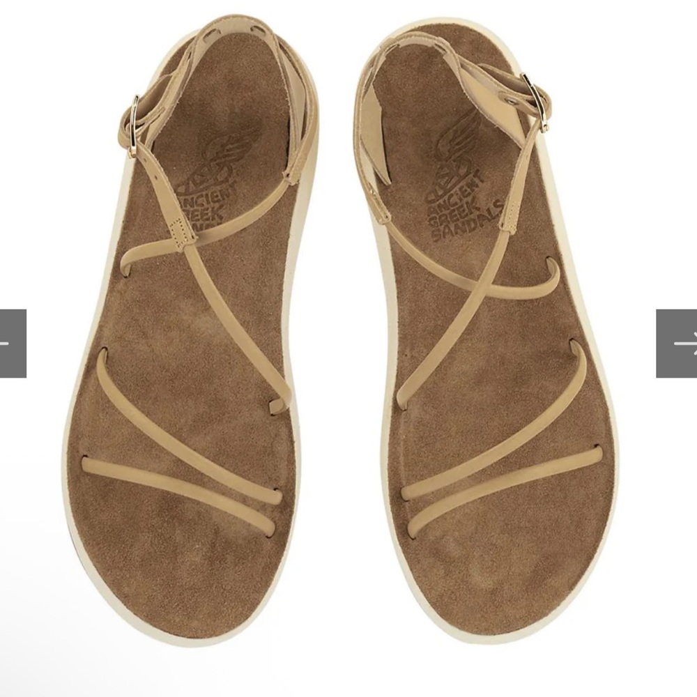 Ancient Greek NWT Leather Sandals Anastasia Comfort - Picture 7 of 9
